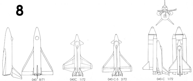 Illustration for article titled Así evolucionó el diseño del transbordador espacial de la NASA